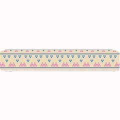 Blue And Pink Tribal Pattern Small Bar Mats by berwies