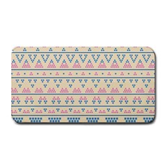 Blue And Pink Tribal Pattern Medium Bar Mats by berwies