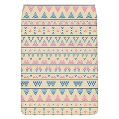 Blue And Pink Tribal Pattern Flap Covers (s)  by berwies