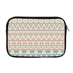 Blue And Pink Tribal Pattern Apple Macbook Pro 17  Zipper Case by berwies