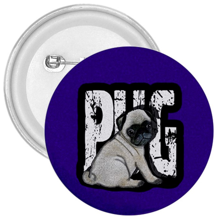 Pug 3  Buttons