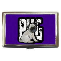 Pug Cigarette Money Cases by Valentinaart