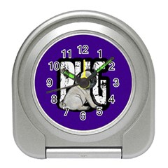 Pug Travel Alarm Clocks by Valentinaart