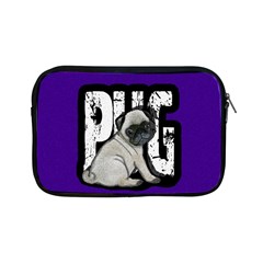 Pug Apple Ipad Mini Zipper Cases by Valentinaart