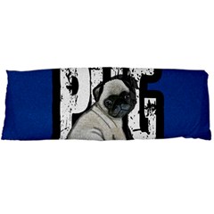 Pug Body Pillow Case Dakimakura (two Sides) by Valentinaart