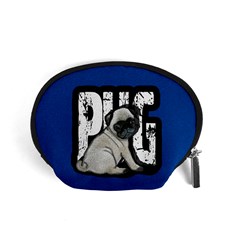 Pug Accessory Pouches (small)  by Valentinaart