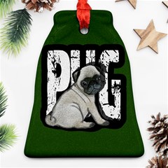 Pug Ornament (bell) by Valentinaart