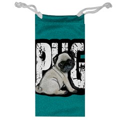 Pug Jewelry Bag by Valentinaart