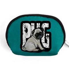 Pug Accessory Pouches (medium)  by Valentinaart