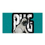 Pug Satin Wrap Front