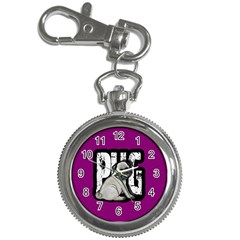 Pug Key Chain Watches by Valentinaart