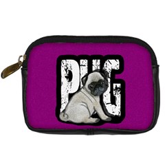 Pug Digital Camera Cases by Valentinaart