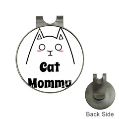 Love My Cat Mommy Hat Clips With Golf Markers by Catifornia