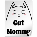 Love My Cat Mommy Canvas 36  x 48   35.26 x46.15  Canvas - 1