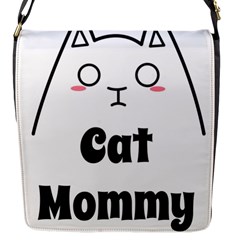 Love My Cat Mommy Flap Messenger Bag (s) by Catifornia