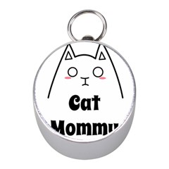 Love My Cat Mommy Mini Silver Compasses by Catifornia