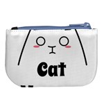 Love My Cat Mommy Large Coin Purse Back