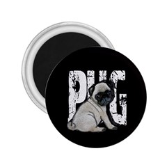 Pug 2 25  Magnets by Valentinaart