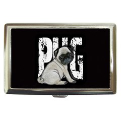 Pug Cigarette Money Cases by Valentinaart