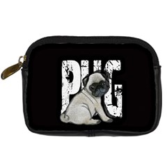 Pug Digital Camera Cases by Valentinaart