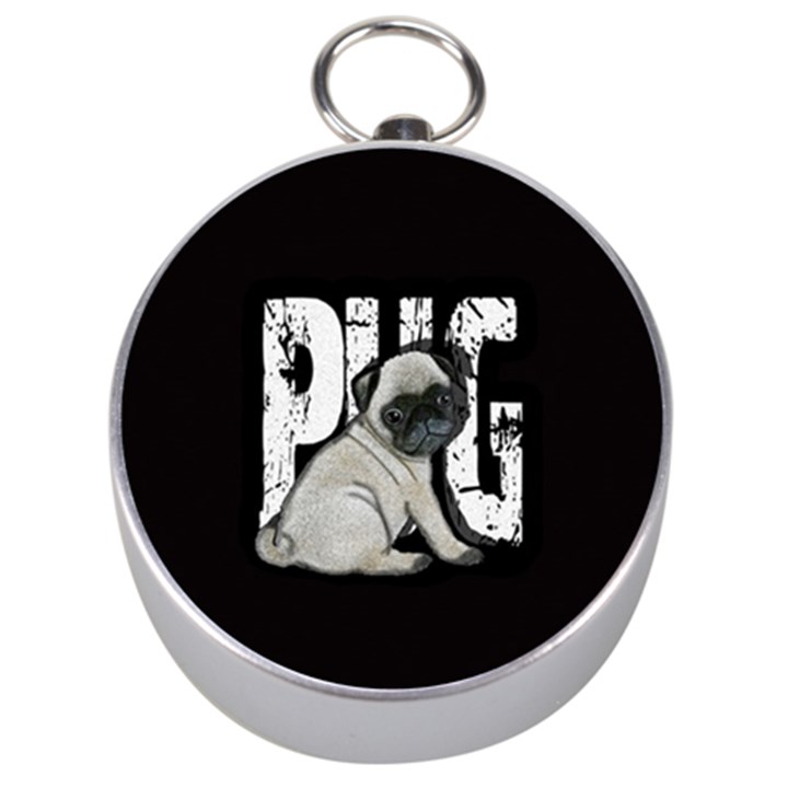 Pug Silver Compasses