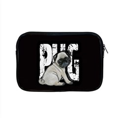 Pug Apple Macbook Pro 15  Zipper Case by Valentinaart