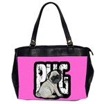 Pug Office Handbags (2 Sides)  Front