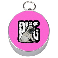 Pug Silver Compasses by Valentinaart