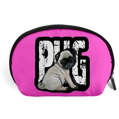 Pug Accessory Pouches (large)  by Valentinaart