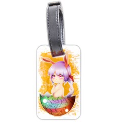 Easter Bunny Girl Luggage Tags (one Side)  by Catifornia