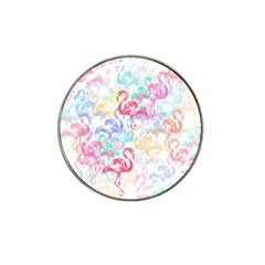 Flamingo Pattern Hat Clip Ball Marker (4 Pack) by Valentinaart