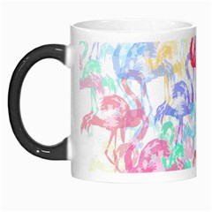 Flamingo Pattern Morph Mugs by Valentinaart