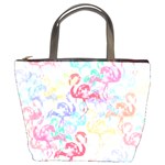 Flamingo pattern Bucket Bags Front