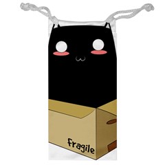 Black Cat In A Box Jewelry Bag by Catifornia