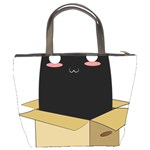 Black Cat in a Box Bucket Bags Back