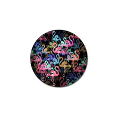 Flamingo Pattern Golf Ball Marker (4 Pack) by Valentinaart