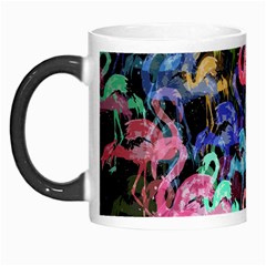 Flamingo Pattern Morph Mugs by Valentinaart