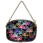 Flamingo pattern Chain Purses (One Side)  Front