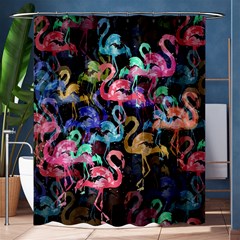 Flamingo Pattern Shower Curtain 60  X 72  (medium)  by Valentinaart