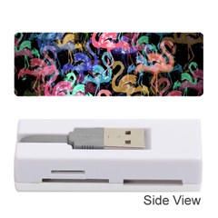 Flamingo Pattern Memory Card Reader (stick)  by Valentinaart