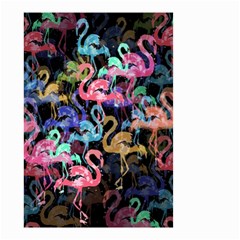 Flamingo Pattern Small Garden Flag (two Sides) by Valentinaart