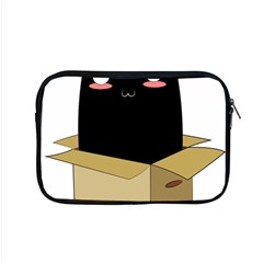 Black Cat In A Box Apple Macbook Pro 15  Zipper Case by Catifornia