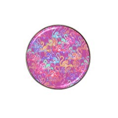 Flamingo Pattern Hat Clip Ball Marker by Valentinaart