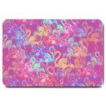 Flamingo pattern Large Doormat  30 x20  Door Mat