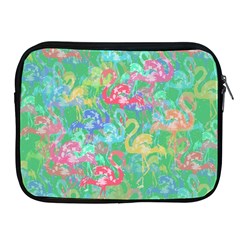 Flamingo Pattern Apple Ipad 2/3/4 Zipper Cases by Valentinaart