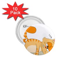 Even Cat Hates Monday 1 75  Buttons (10 Pack) by Catifornia