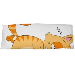 Even Cat Hates Monday Body Pillow Case (dakimakura) by Catifornia