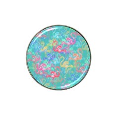 Flamingo Pattern Hat Clip Ball Marker (10 Pack) by Valentinaart