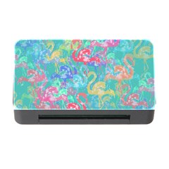 Flamingo Pattern Memory Card Reader With Cf by Valentinaart