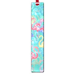 Flamingo Pattern Large Book Marks by Valentinaart